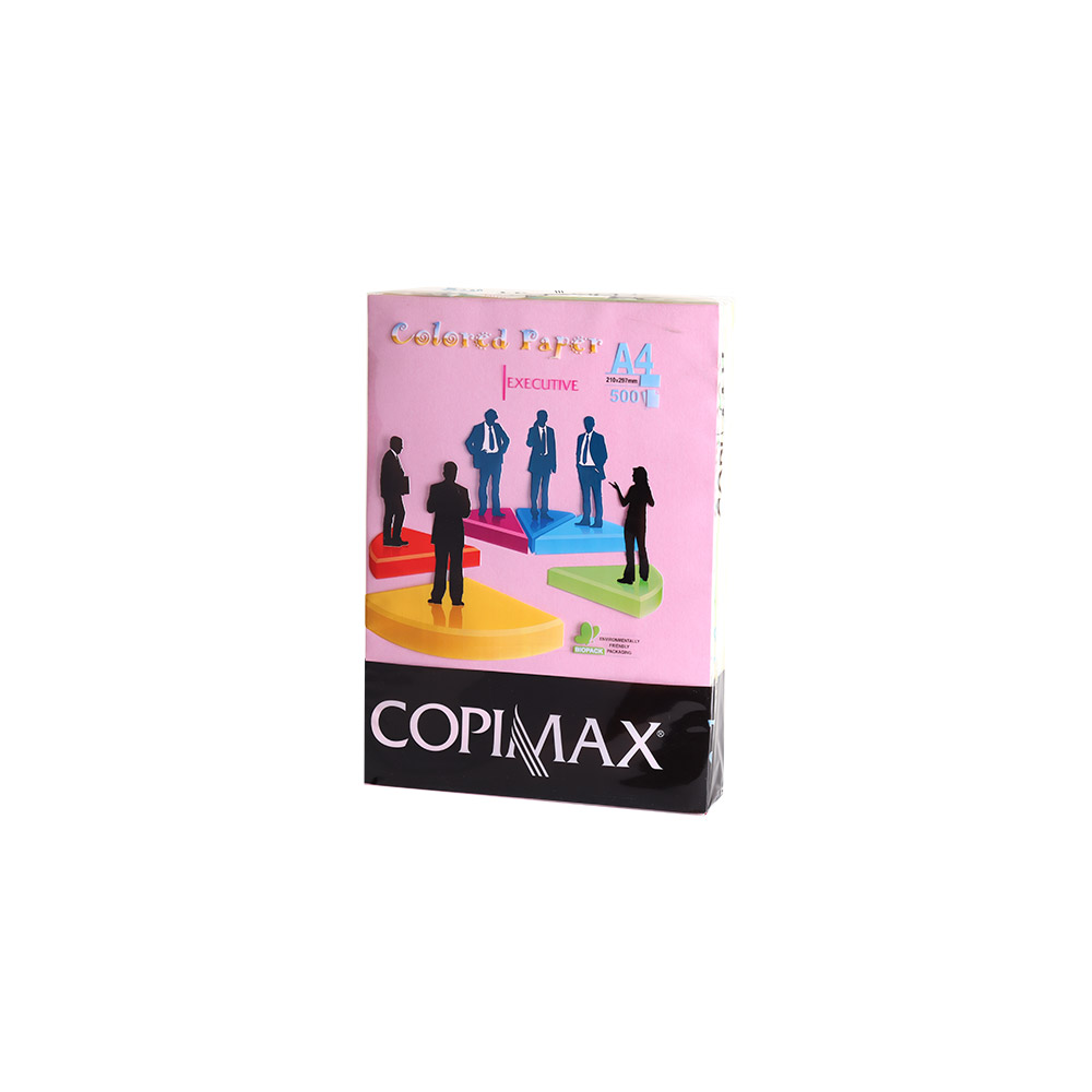  کاغذ A4 رنگی copimax صورتی (75gr)