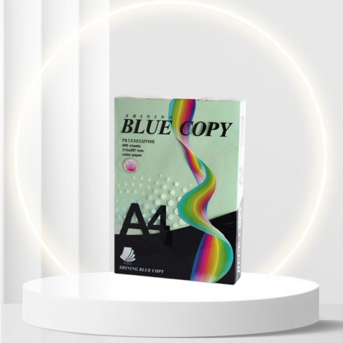 کاغذ رنگی A4 BLUE COPY سبز (75gr)