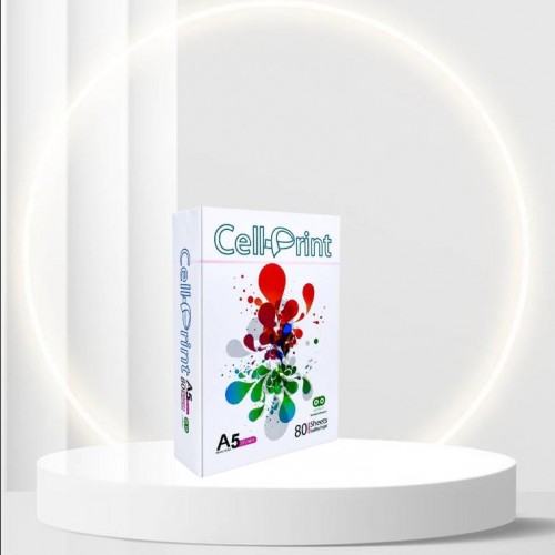 کاغذ A5 CELL PRINT وکیوم 80gr