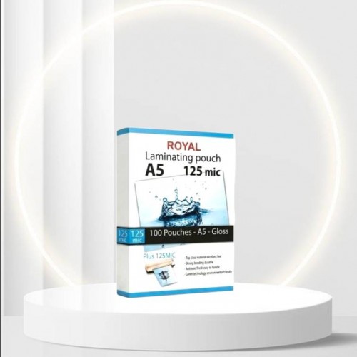 طلق پرس ROYAL A5 میکرون 125 (100 عددی) 