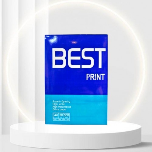 کاغذ A4 BEST PRINT وکیوم (80 gr)