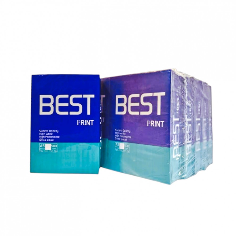  کاغذ A5 BEST PRINT وکیوم (80gr)