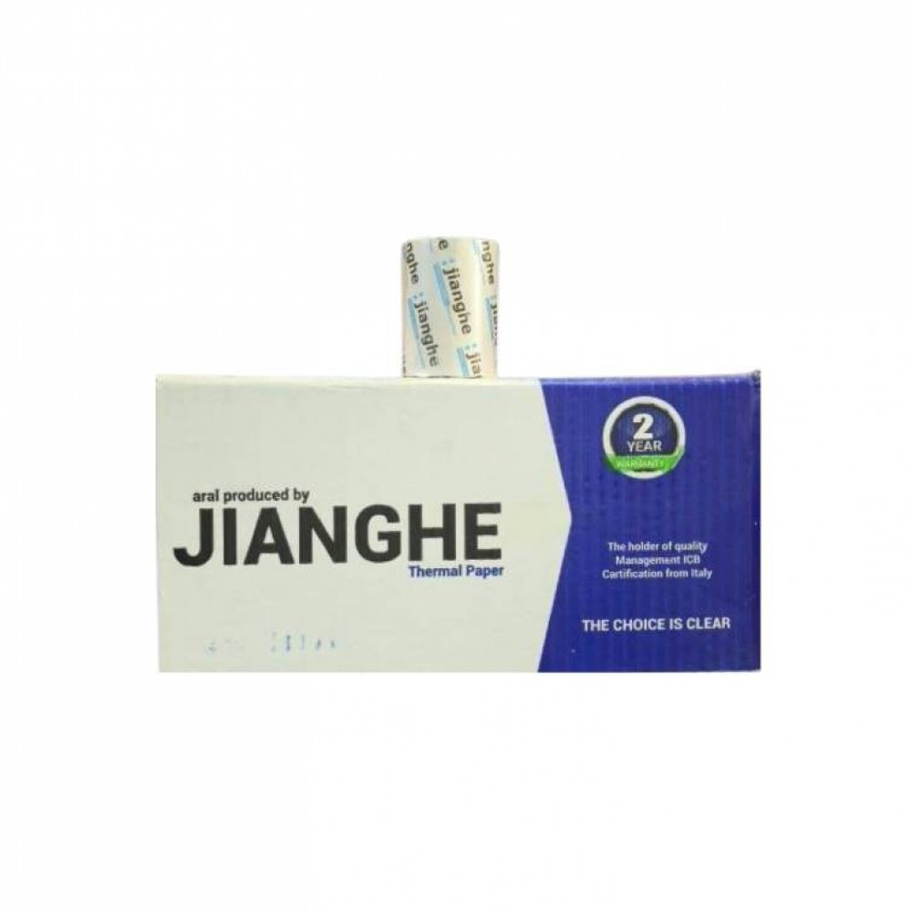  رول حرارتی فیش پرینتر 8 سانتی جیانگ 40 متری تک لفاف 