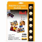 کاغذ A4 فتوگلاسه UNIK گرم115(100 عددی)