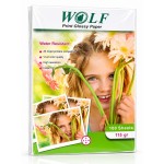 کاغذ WOLF A4 فتوگلاسه 115 گرم (100 عددی)