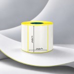 لیبل کاغذی 60*80 تک ردیف 1000 عددی