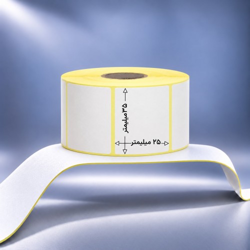 لیبل کاغذی 35*25 تک ردیف 2000 عددی