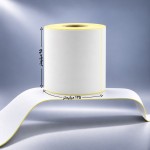 لیبل کاغذی 95*125 تک ردیف 500 تایی