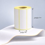 لیبل کاغذی 100*35 تک ردیف 1000 عددی